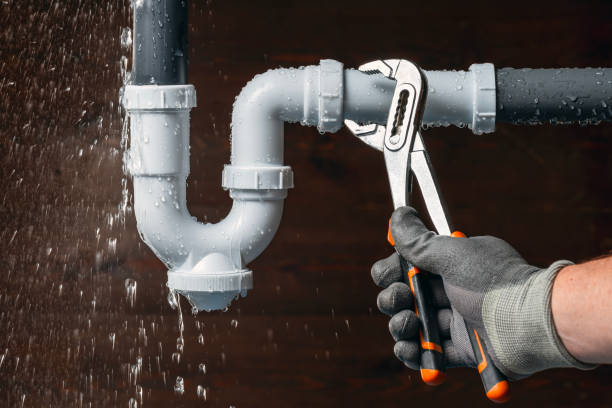 Professional Emergency Plumber technician working in Easton, MA